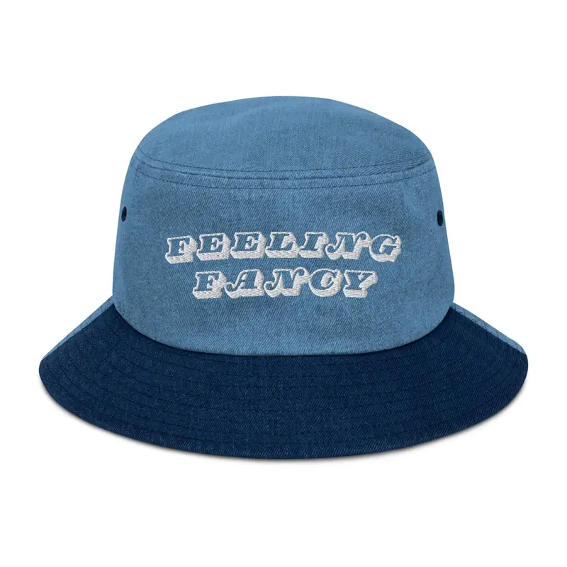 Feeling Fancy Denim Bucket Hat