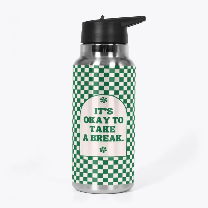 Take a Break Water Bottle