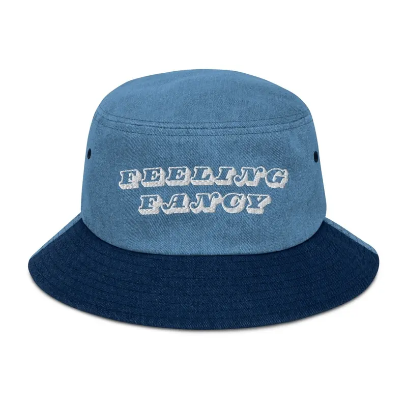 Feeling Fancy Denim Bucket Hat