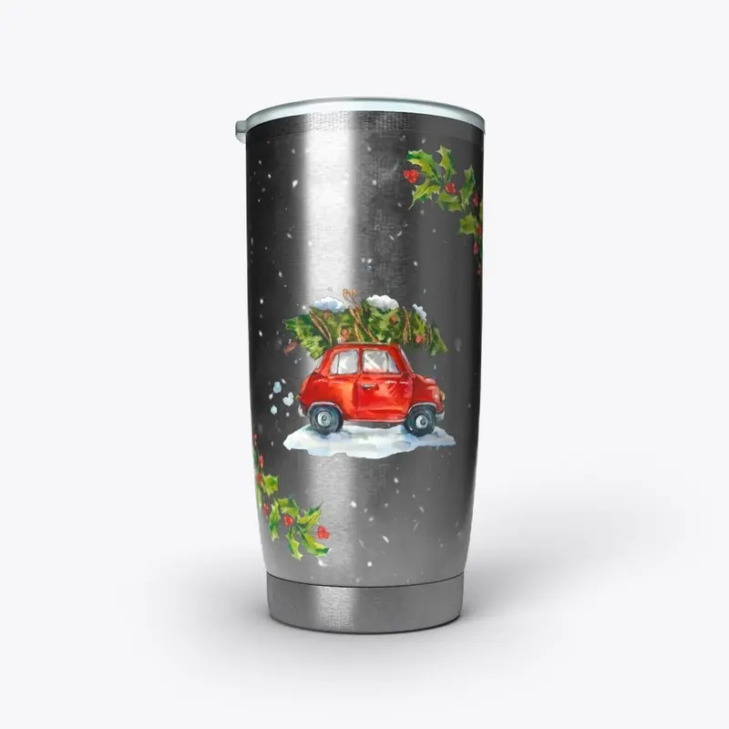 Winter Frenzy Tumbler